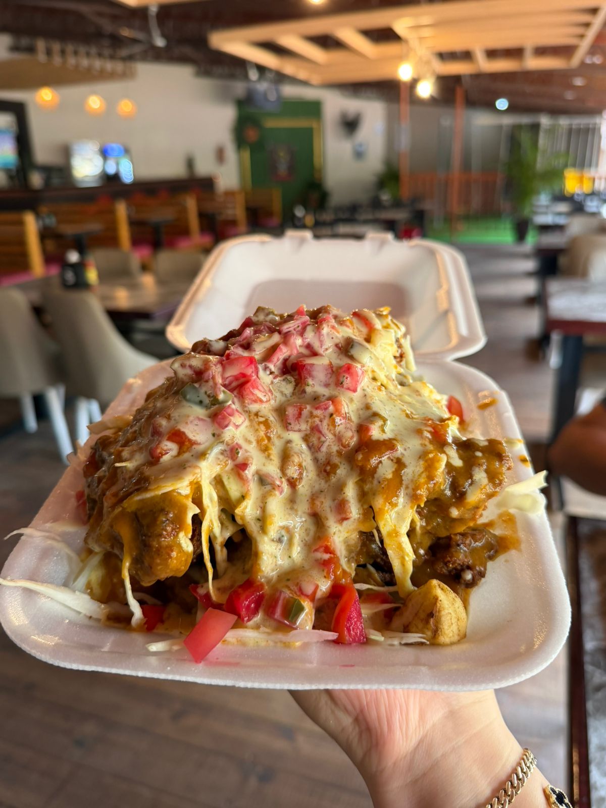 Plato de golosinas del restaurante Widom